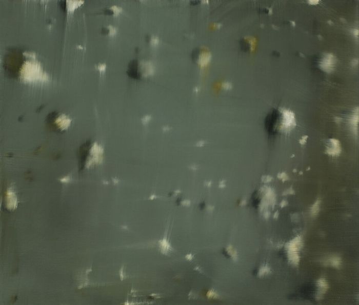 O.T., Öl und Enkaustik auf Leinwand, 30 x 35 cm, 2017