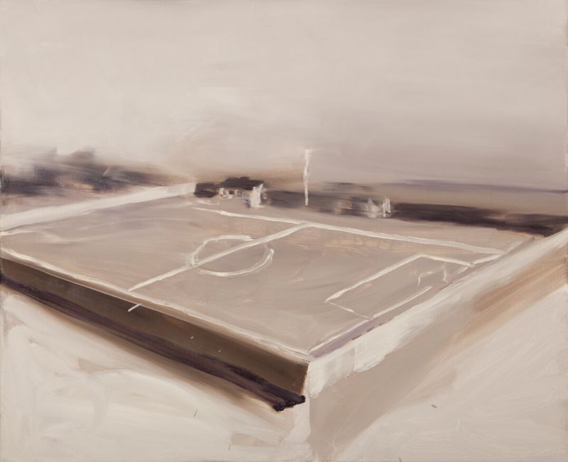 O.T., Öl und Enkaustik auf Leinwand, 65 x 80 cm, 2013