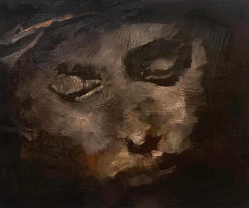 O.T. 2024. Öl auf Leinwand, 33 x 40 cm O.T. 2024. Öl auf Leinwand, 33 x 40 cm