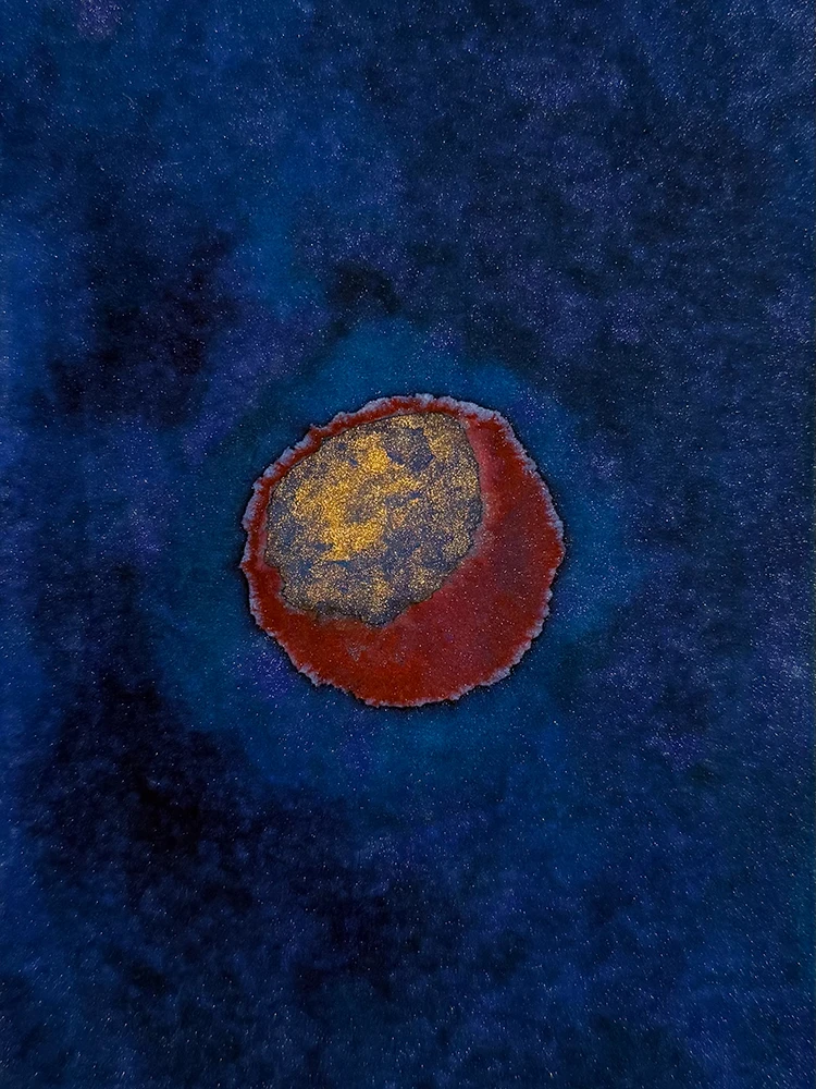 O.T. 2025. Wasserfarben auf Papier, 17,1 x 11,6 cm